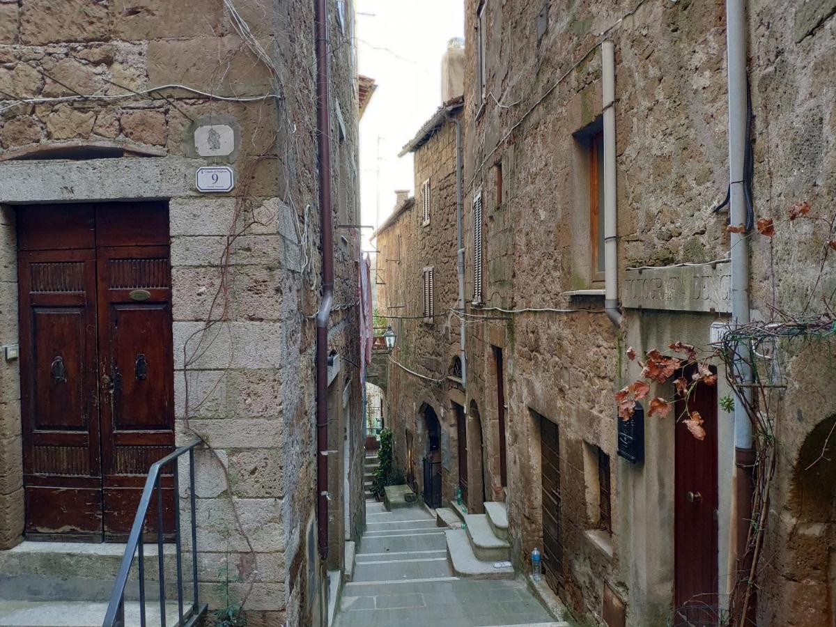 Apartamento Dimora Della Rupe Pitigliano Exterior foto